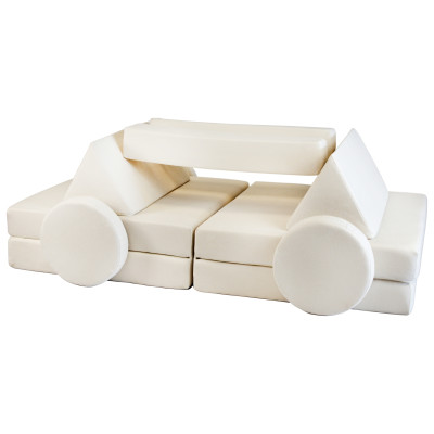 Canapé modulaire multifonctionnel de blocs en mousse pour les enfants 